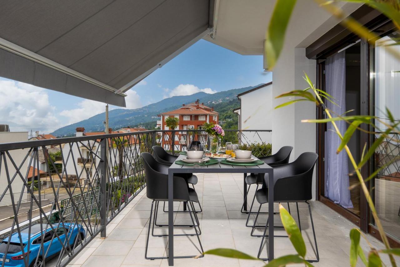 Villa Adriatic, Apartment Chiara With Sea View And Heated Swimming Pool, Free Private Parking, Icici Exterior photo